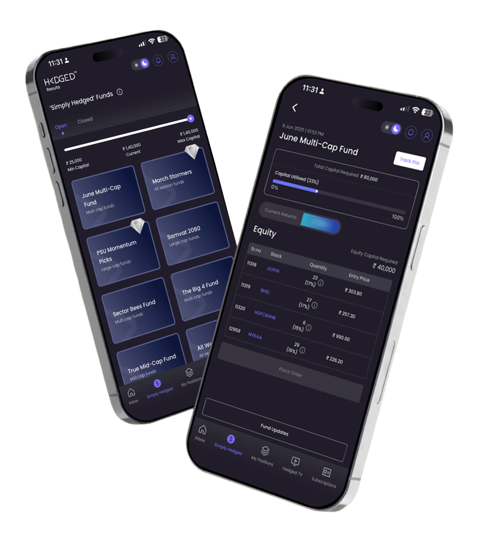 Hedged App Interface